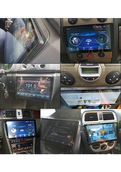 9 inch Universal 2Din Double Android 13 / 2+32gb. Oto 4core Multimedya Ekran ve Arkası Kısa ince kasa yeni modelleri