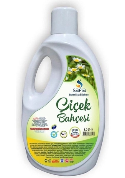Sıvı El Sabunu Çiçek Bahçesi 2,5 Lt Gimdes Sertifikalı