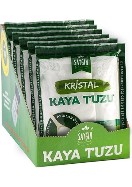 6'lı Paket Kaya Tuzu Sofralık 3 kg