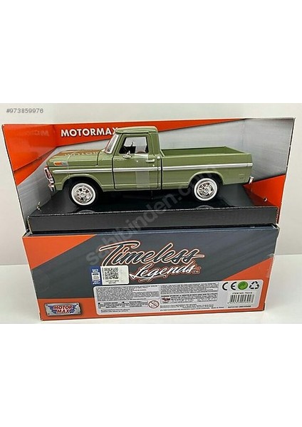 1:24 1969 Ford F-100 Model Araba fiyatları