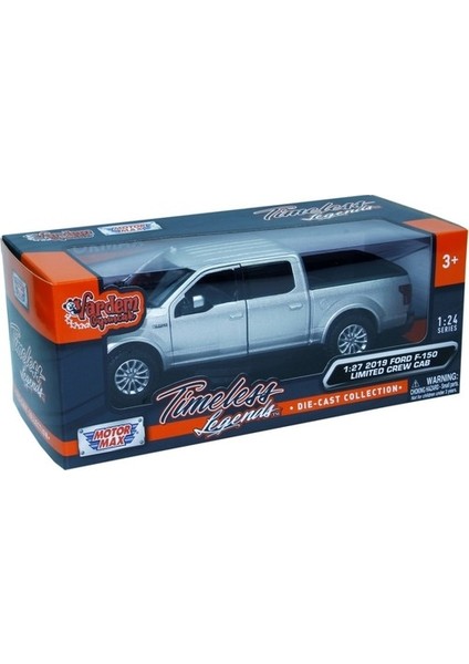 1:27 2019 Ford F-150 Larıat Crew Cab Gri Model Araba