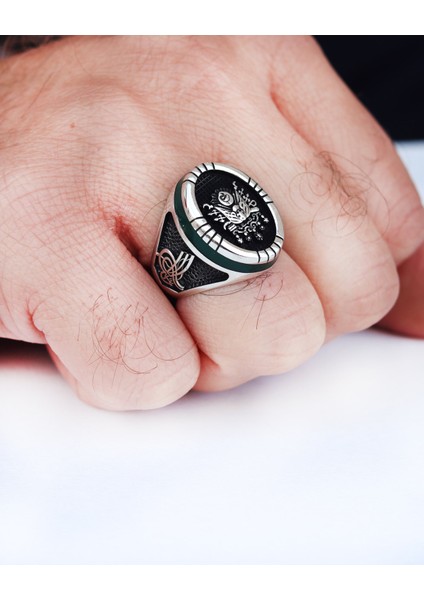 Sancak Model Erkek Gümüş Yüzük 201021496 fiyatları