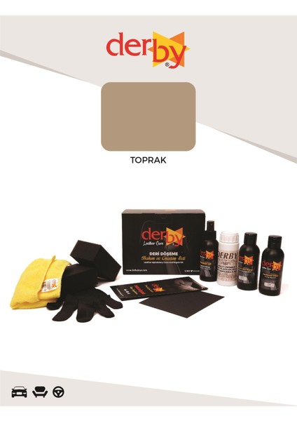 Oto Torpido, Plastik, Trim ve Bakalit Aksam Boyama ve Yenileme Seti - 4'lü Set