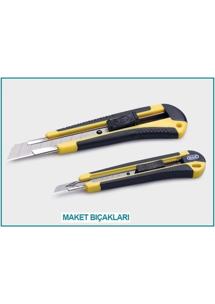 048.06.002 Maket Bıçağı - 18 mm Bıçak Ağzı (1 Adet)