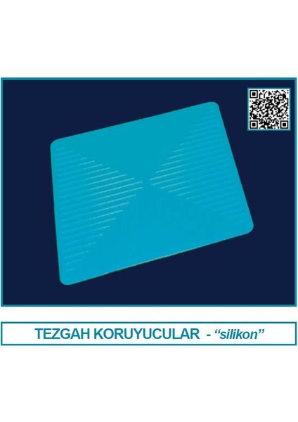 080.66.006 Tezgah Koruyucu - Silikon - 340X340 mm (1 Adet)