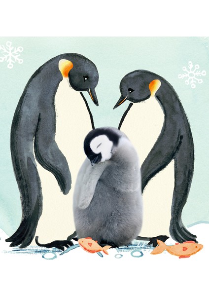Mini Hayvan Masalları 3 Kitap - Tavşan - Panda - Penguen