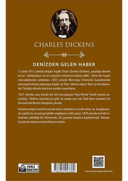 Denizden Gelen Haber - Charles Dickens (Dünya Klasikleri)