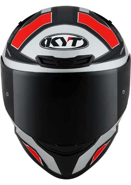 Kyt Tt-Course Kask Electron Mat Grikırmızı