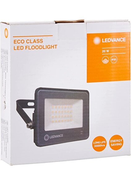 20W Ledvance LED Projektör 3000K Sarı Antrasit Kasa