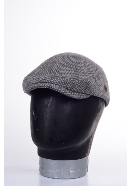 Erkek Şapka Yün London Kasket Ingiliz Mödel