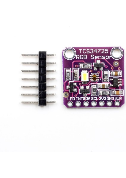 Roba TCS34725 Renk Sensör Modülü TCS34725 Color Sensor Rgb Color Recognition Sensors Module