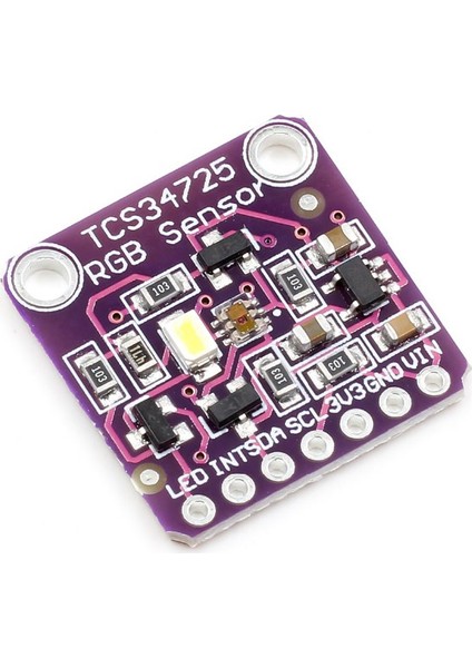 Roba TCS34725 Renk Sensör Modülü TCS34725 Color Sensor Rgb Color Recognition Sensors Module