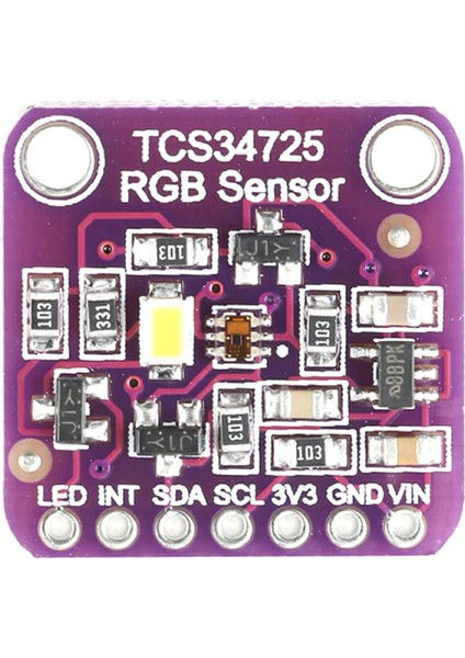 Roba TCS34725 Renk Sensör Modülü TCS34725 Color Sensor Rgb Color Recognition Sensors Module