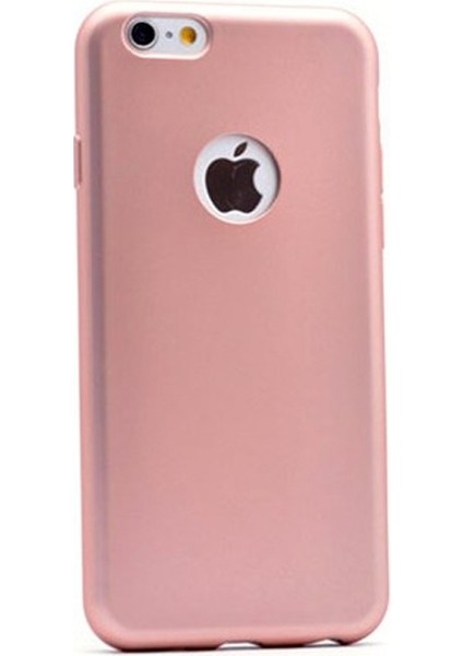 Apple iPhone 6 6s Kılıf Premier Silikon+Nano Glass Koruyucu Bronz