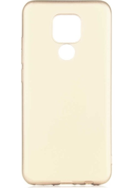 General Mobile Gm 20 Kılıf Premier Silikon Esnek Koruma Gold