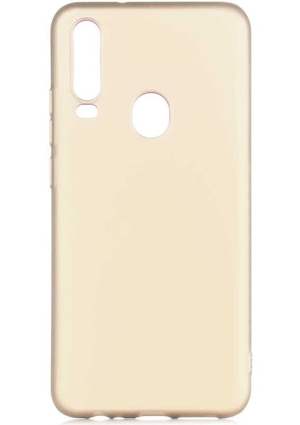 General Mobile GM20 Pro Kılıf Premier Silikon Koruma+Nano Glass Gold