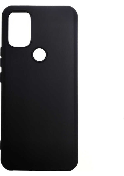 General Mobile Gm 21 Pro Kılıf Mat Soft Premier Silikon+Nano Glass Siyah