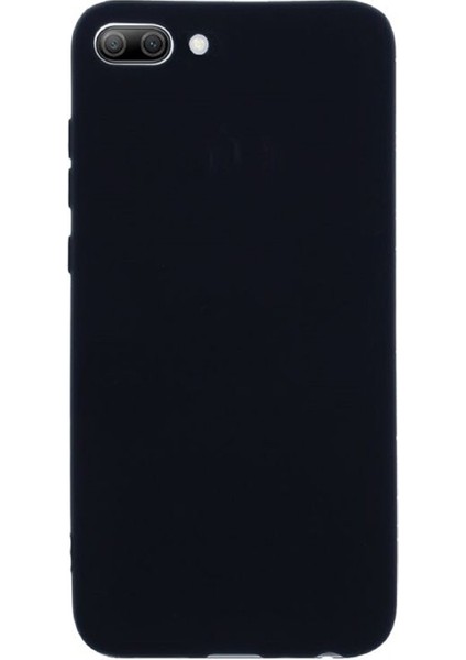 Huawei Honor 10 Kılıf Premier Silikon+Nano Ekran Koruma Siyah