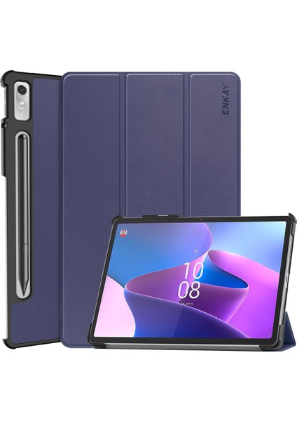 Lenovo Tab P11 Pro Gen 2 Için Deri Stand Kılıfı (Yurt Dışından)