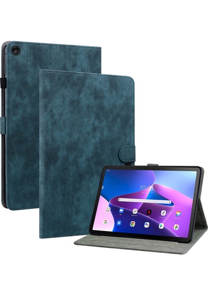 Lenovo Tab M10 10.1 3. Gen Için Pu Tablet Kılıfı (Yurt Dışından)