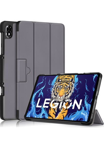 Lenovo Legion Y700 Için Deri Akıllı Tablet Kasası (Yurt Dışından)