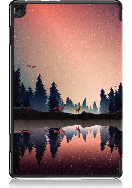 Lenovo Sekmesi Için Deri Akıllı Tablet Kasası M10 10.1 3. Gen (Yurt Dışından)