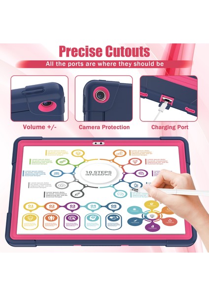 Lenovo Tab M10 Için Tablet Kılıfı Plus 10.6 3. Gen 2022 (Yurt Dışından) modelleri