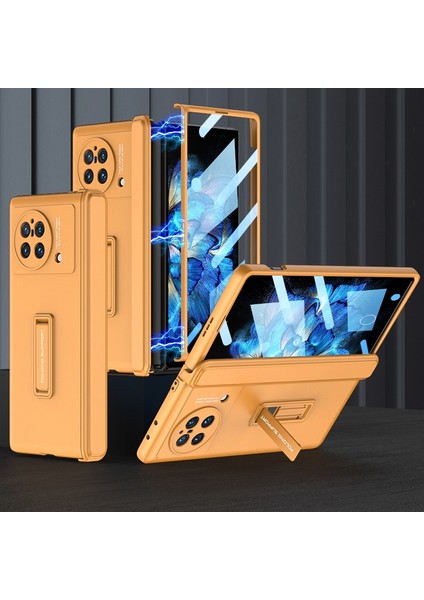 Vivo x Kat Için Gkk Manyetik Menteşe Flip Telefon Kasası (Yurt Dışından)