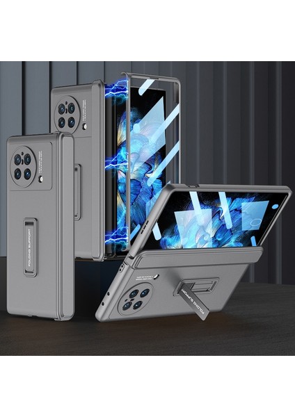 Vivo x Kat Için Gkk Manyetik Menteşe Flip Telefon Kasası (Yurt Dışından)