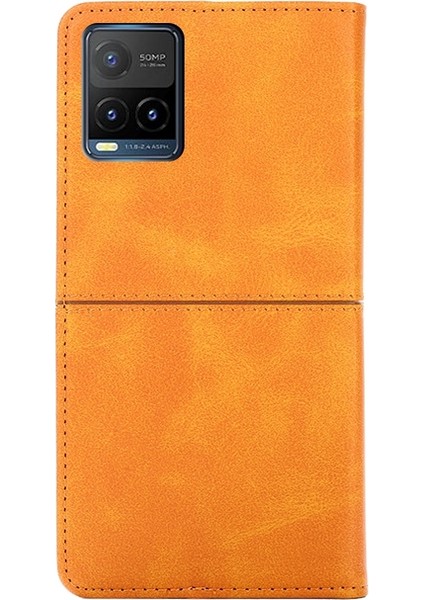 Vivo Y21/Y21S/Y33S Için Inek Doku Kılıfı (Yurt Dışından)