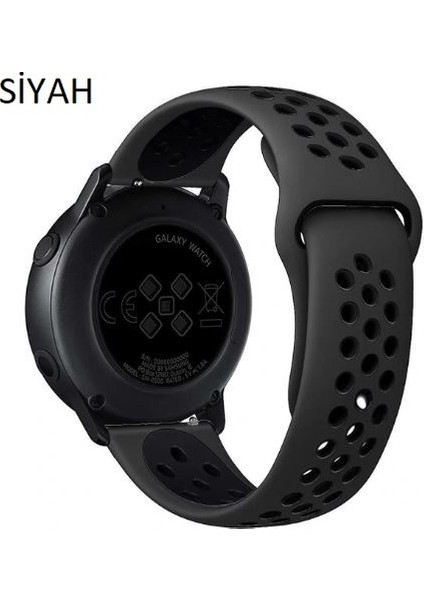 Samsung Gear S3 Gear Watch 3 45MM Tme Spor Silikon Kordon Kayış