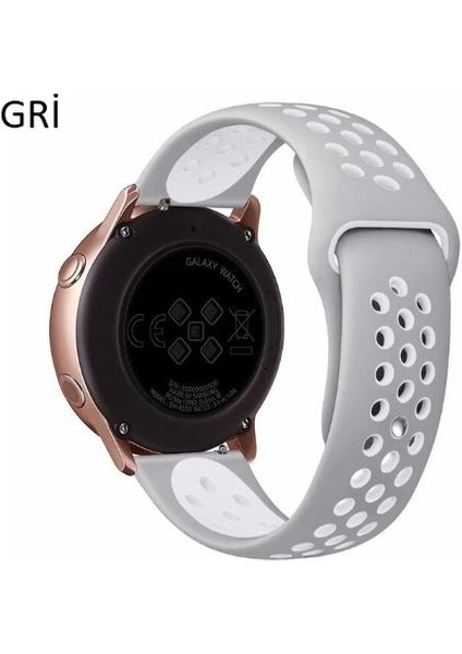 Samsung Gear S3 Gear Watch 3 45MM Tme Spor Silikon Kordon Kayış