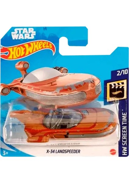 X-34 Landspeeder Star Wars Hot Wheels Tekli Arabalar 1/64 Ölçek Metal Oyuncak Araba