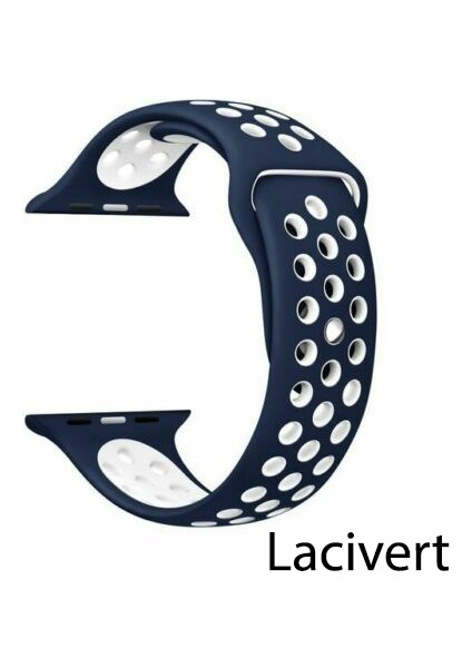 Apple Watch 3 4 5 6 7 8 Ultra 42MM 44MM 45MM Spor Silikon Kordon