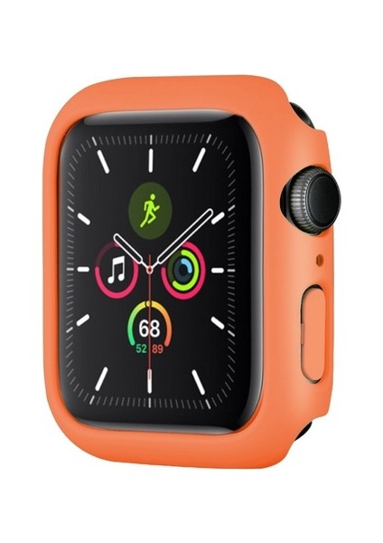 Apple Watch 7 Serisi 41MM Rubber Sert Plastik Mat Kılıf Kapak
