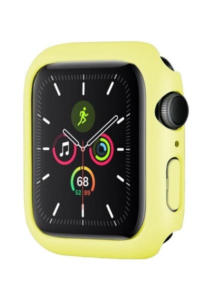 Apple Watch 7 Serisi 41MM Rubber Sert Plastik Mat Kılıf Kapak