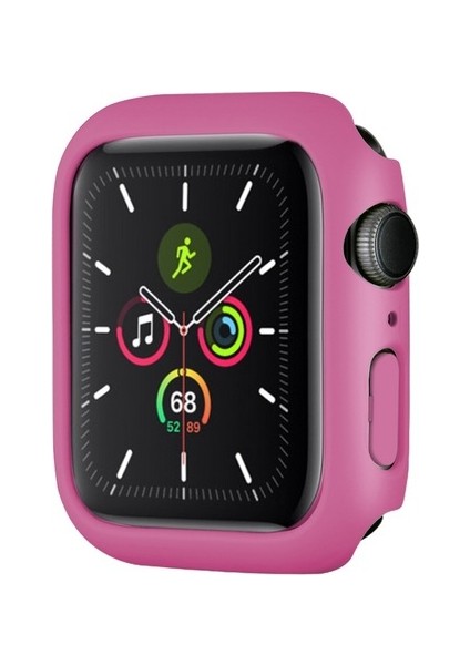 Apple Watch 7 Serisi 41MM Rubber Sert Plastik Mat Kılıf Kapak