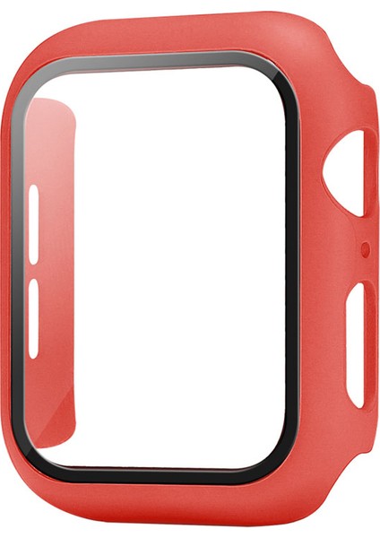 Apple Watch 7 Serisi 45MM Rubber Sert Kapak Kılıf Ekran Koruyucu
