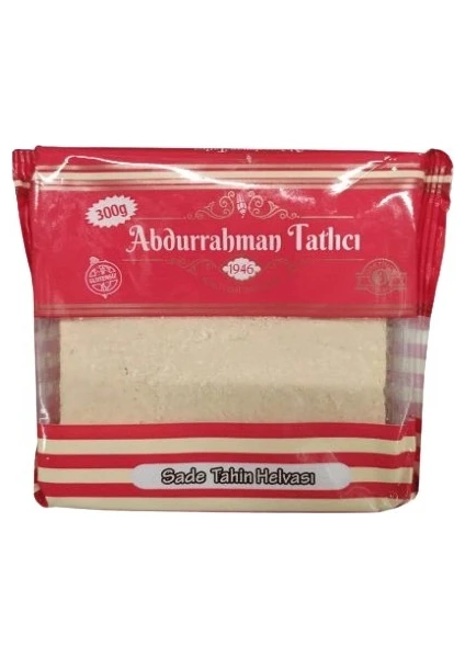 Abdurrahman Tatlıcı Sade Tahin Helvası 300 gr