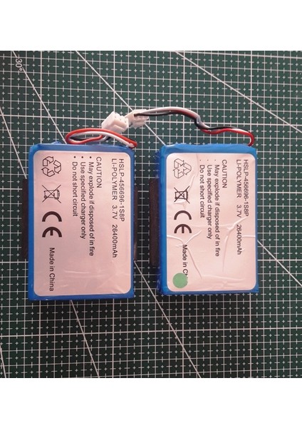 Devre Dünyası 3.7V 26400MAH 40C (97.68WH) Li-Polymer Batarya Pil - HSLP-456696-1S8P