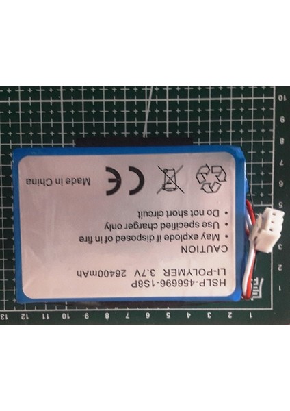 Devre Dünyası 3.7V 26400MAH 40C (97.68WH) Li-Polymer Batarya Pil - HSLP-456696-1S8P