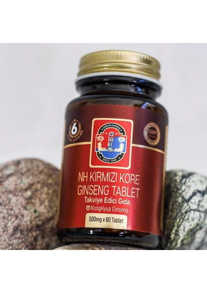 Nh Kırmızı Kore Ginseng Tablet