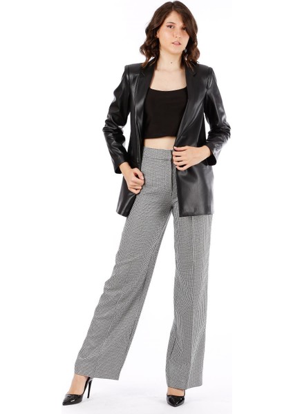 Kadın Suni Deri Ceket