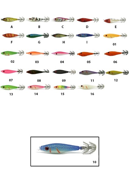 3007 Kalamar Zokası 6cm Metsuki Squid