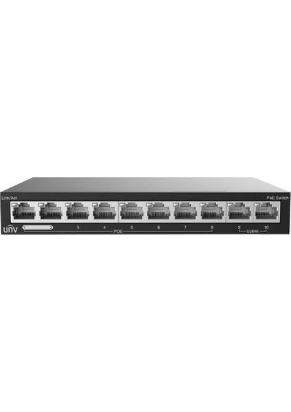 NSW2020-10T-POE-IN 8 Port 10/100 Poe + 2port 10/100 Ethernet Poe Yönetilemez Switch