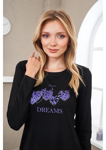 23543 Kadın Çizgili Pijama Takım indirimleri