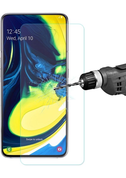 Samsung Galaxy A80 Cep Telefonu Ekran Koruyucu - Şeffaf (Yurt Dışından)