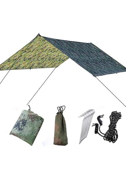 Tente Su Geçirmez Tarım Çadırı 300 x 290 cm Açık Kamp Güneş Barınak Gölgelik Güneşlik (Yurt Dışından)