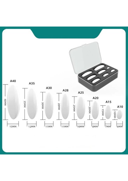 Manyetik Balık Seti- Elips Form-8 Adet