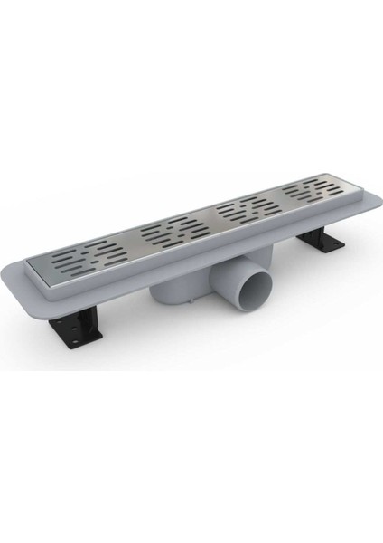 Sabit Çıkışlı Yalıtım Etekli Duş Kanalı 30 cm